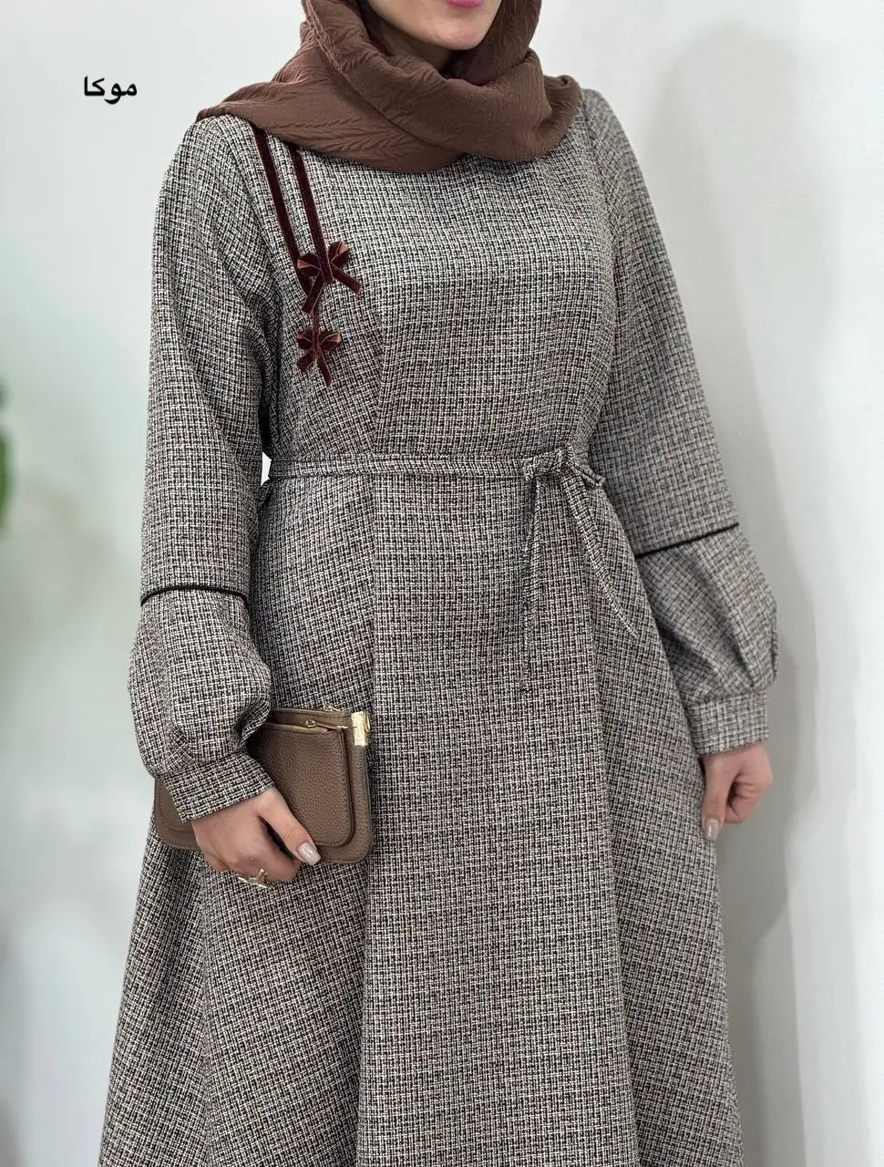 پیراهن مانتویی بلند سوپر کلوش آیسو سها